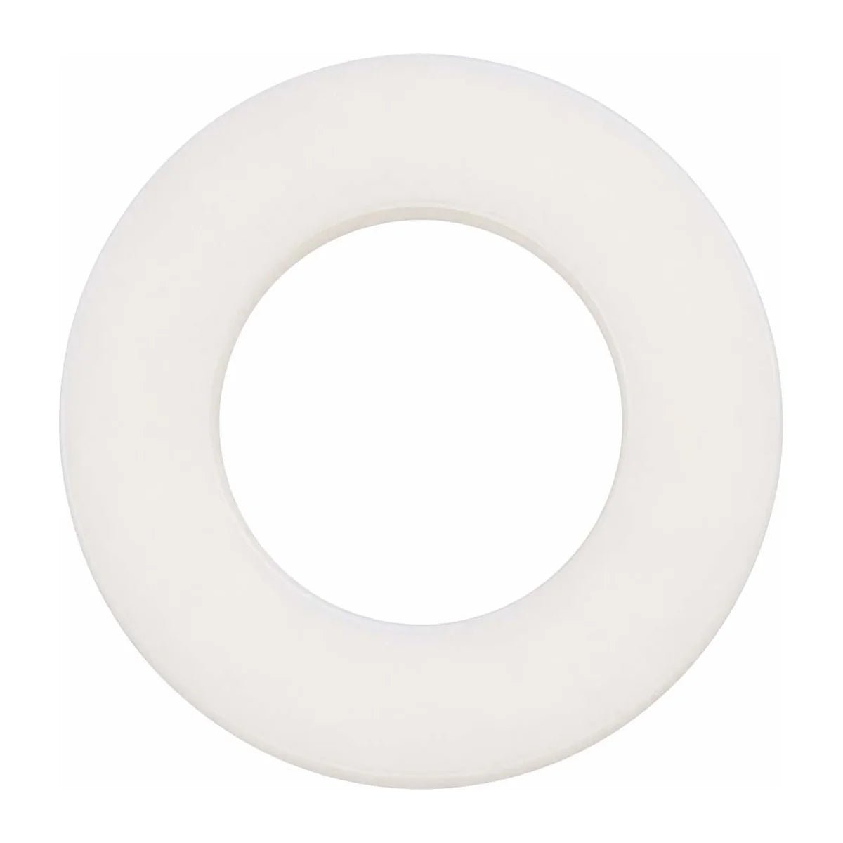 Imperial Flat Round Washer HEC Natural Nylon - AIMS Industrial Supplies