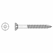 Imperial Square Drive Countersunk Decking Screw - 316 Stainless Steel - AIMS Industrial Supplies