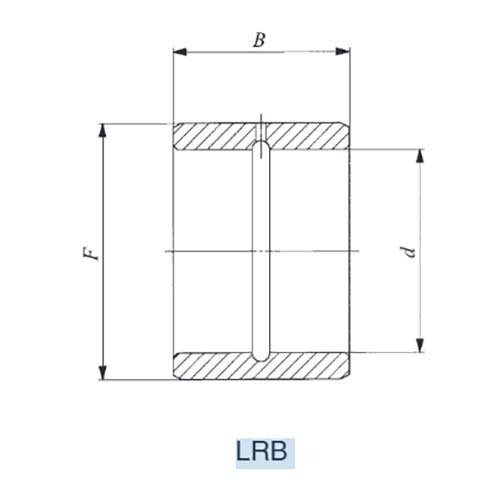 Inch Series Needle Roller Bearing Inner Ring - LRB - AIMS Industrial Supplies