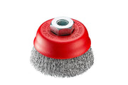 Industrial Wire Brush - SIT 725 Crimped Cup Brush 75mm x M14 - AIMS Industrial Supplies