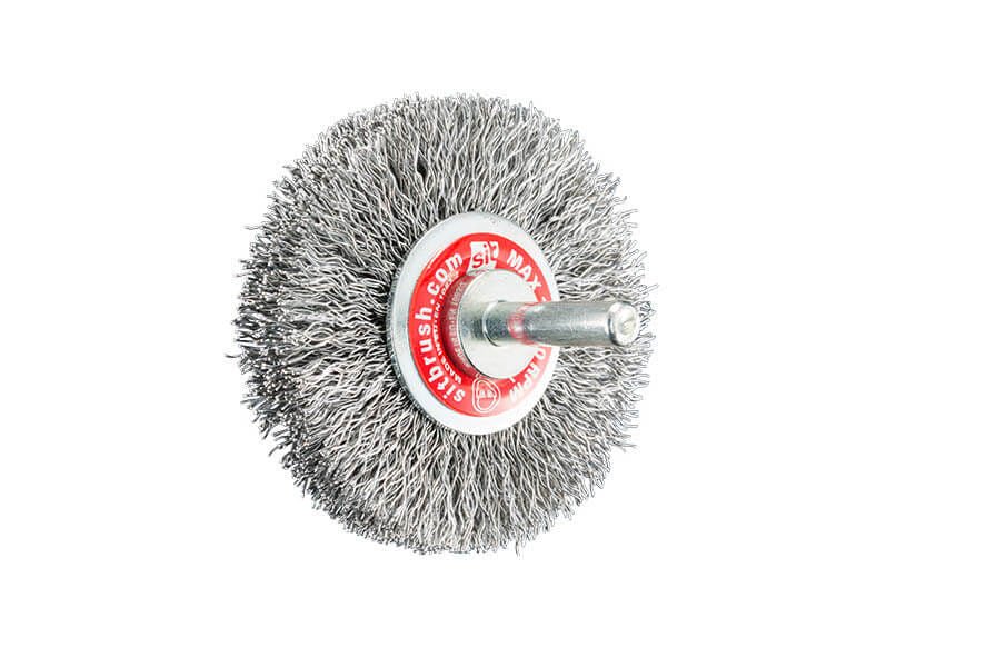Industrial Wire Brush - SIT Crimped Circular Brush - AIMS Industrial Supplies