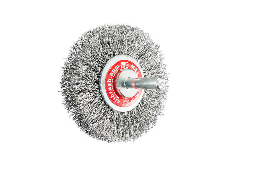 Industrial Wire Brush - SIT Crimped Circular Brush - AIMS Industrial Supplies