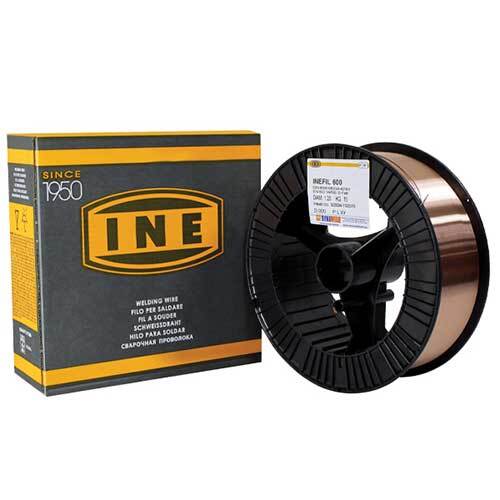INEFIL MIG Wire 600-BR AS1855-B6 Copper Coated x 1.2mm 15 Kg Spool - AIMS Industrial Supplies