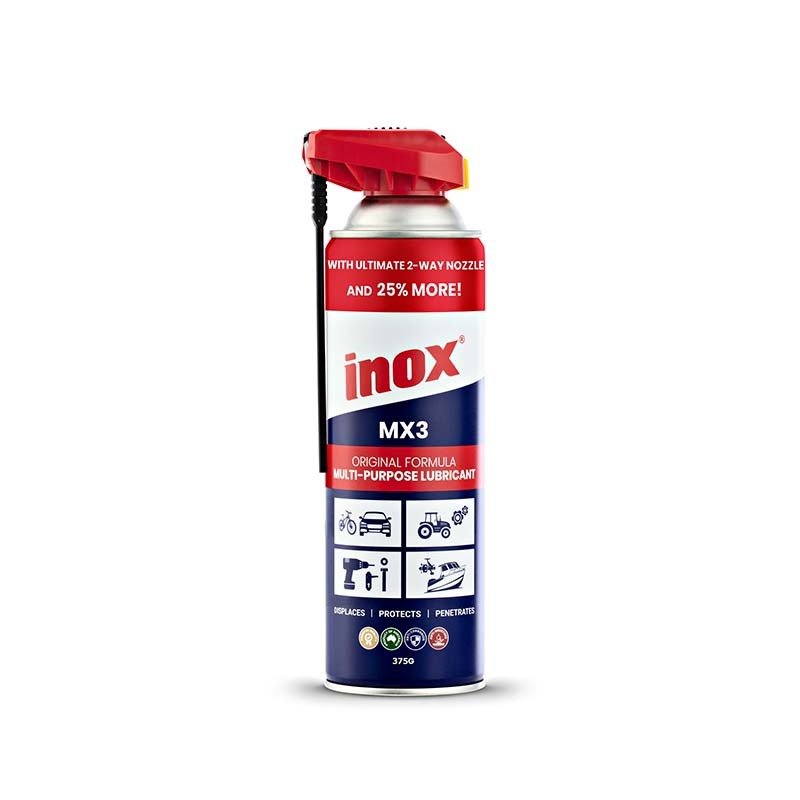 Inox MX3-TW375 Multi-Purpose Lubricant Spray 2 Way Nozzle 375g - AIMS Industrial Supplies