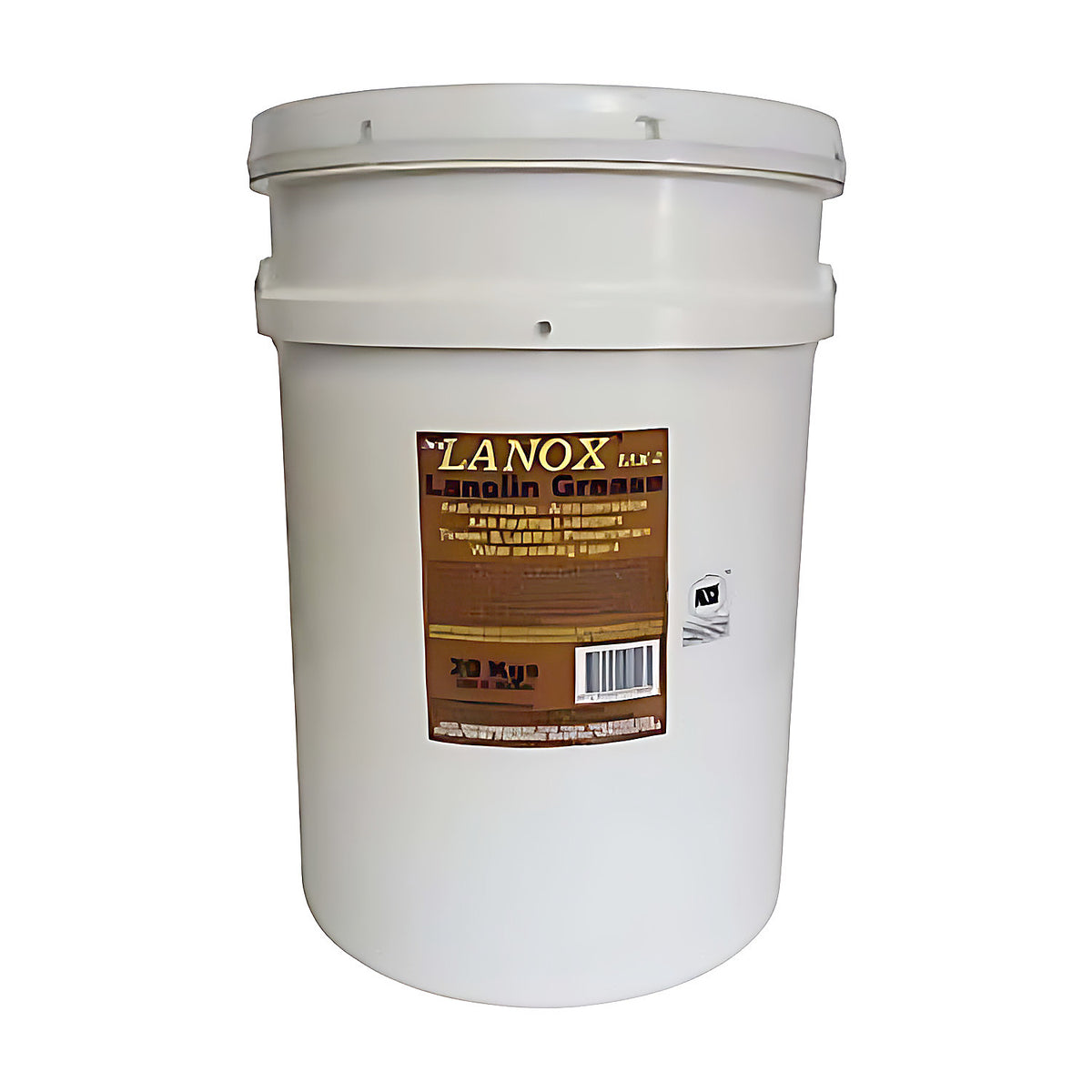 Inox Lanox MX4 Lanolin Grease white pail with label, reads 20 Kgs