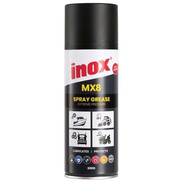 Inox MX8 Premium Spray Grease Aerosol 300g - AIMS Industrial Supplies