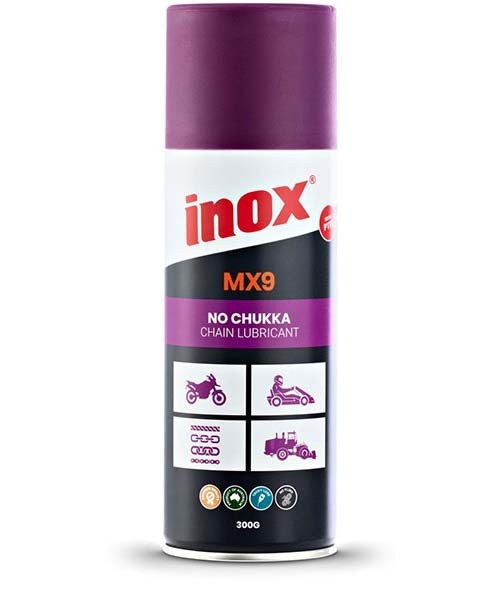 Inox MX9 No Chukka Chain Lube Aerosol 300g - AIMS Industrial Supplies