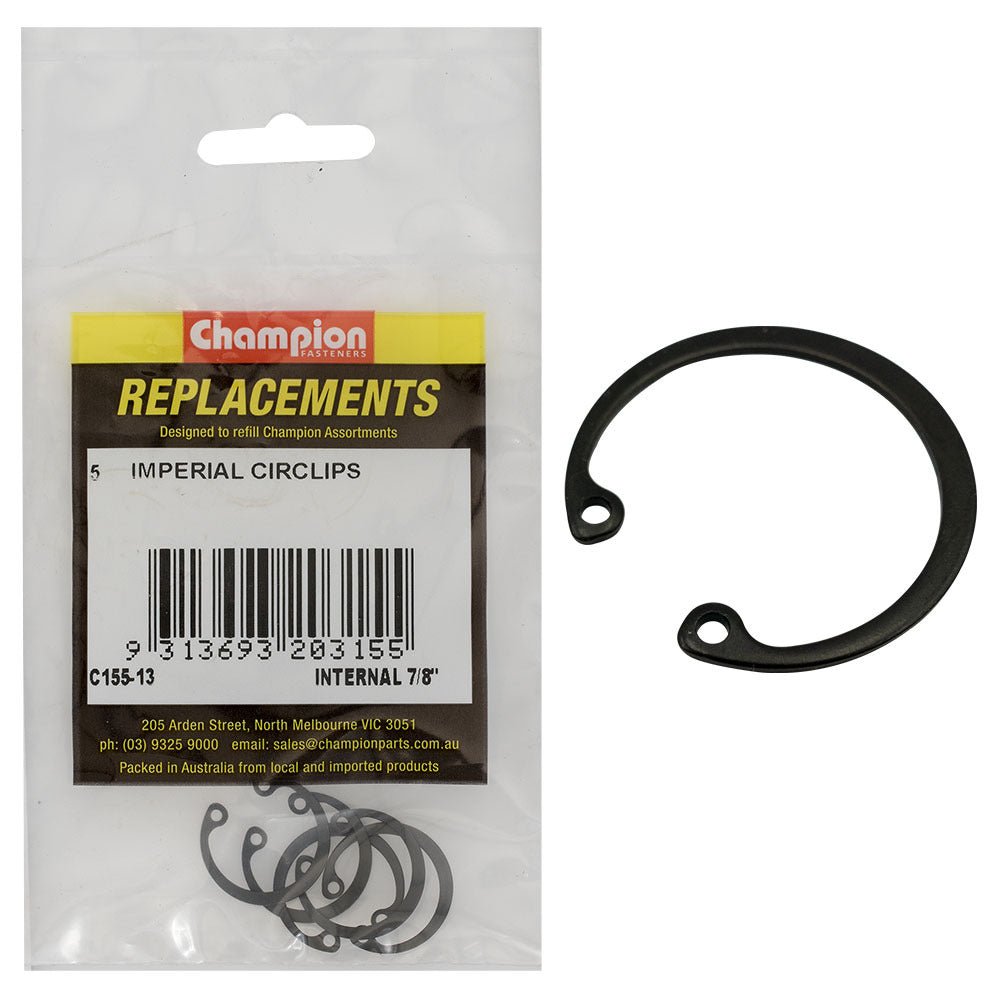 Internal Circlip Assortment Refill - AIMS Industrial Supplies