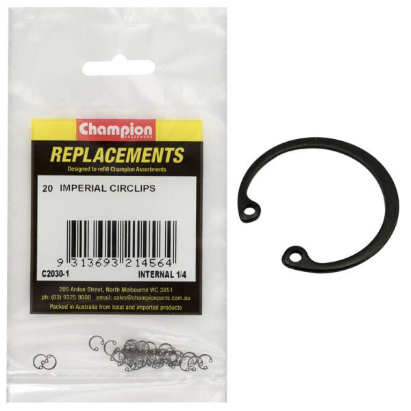 Internal Circlip Imperial Assortment Refill - AIMS Industrial Supplies