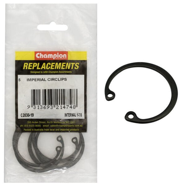 Internal Circlip Imperial Assortment Refill - AIMS Industrial Supplies