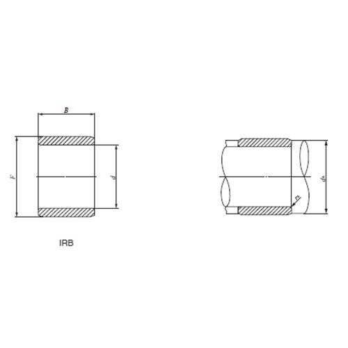 IRB Shell Type Needle Roller Inner Ring2