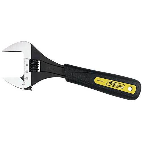 Irega Adjustable Wrench Super Wide Opening (Blister Pack)1