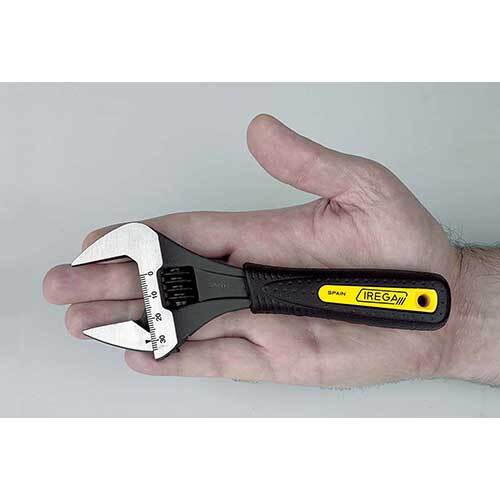 Irega Adjustable Wrench Super Wide Opening (Bulk Pack) - AIMS Industrial Supplies