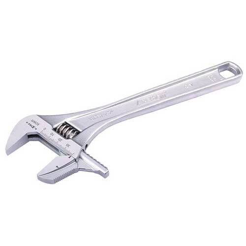 Irega Reversible Adjustable Wrench Chrome 92 Series Wide Reversible - AIMS Industrial Supplies