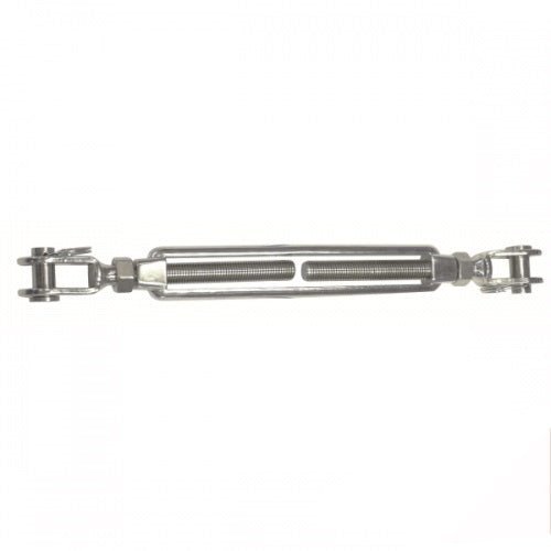 Jaw-Jaw Open Body Turnbuckle With Lock Nuts - 316 Stainless Steel - AIMS Industrial Supplies