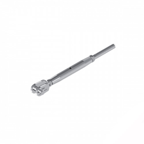 Jaw - Swage With Lock Nuts Rigging Screw - 316 Stainless Steel - AIMS Industrial Supplies