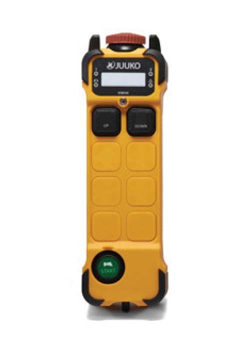 JUUKO Single Speed Remote Control and Receiver 2 Button - AIMS Industrial Supplies