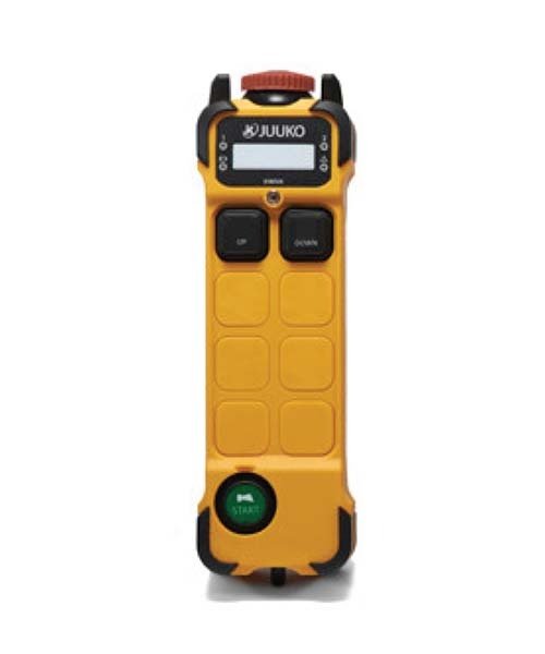 JUUKO Single Speed Remote Control and Receiver 2 Button - AIMS Industrial Supplies
