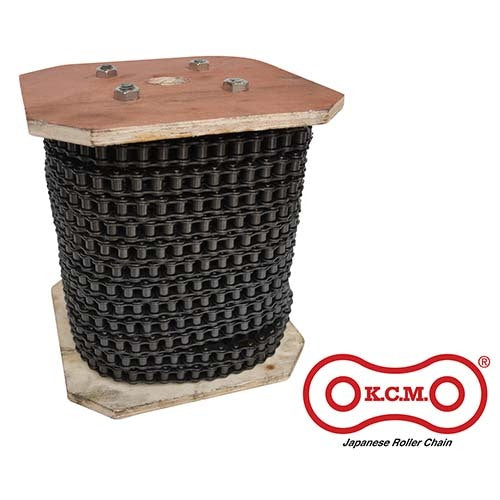 KCM 08B-1 BS Roller Chain Simplex 1/2" Pitch - Box of 100 Foot