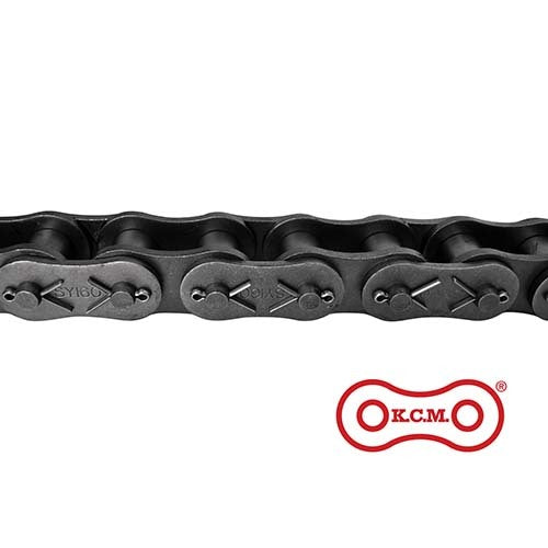 KCM 200-1 ASA Roller Chain Cottered Simplex 2-1/2" Pitch - Box of 10 Foot