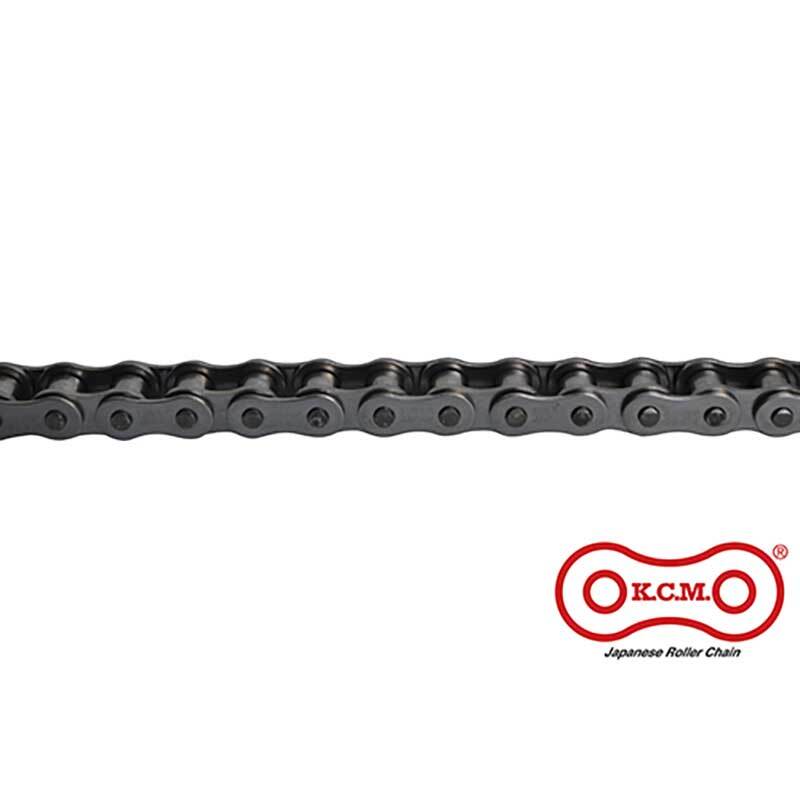 KCM 35-1 ASA Roller Chain Simplex 3/8" Pitch Nickel Plated - Box of 10 Foot