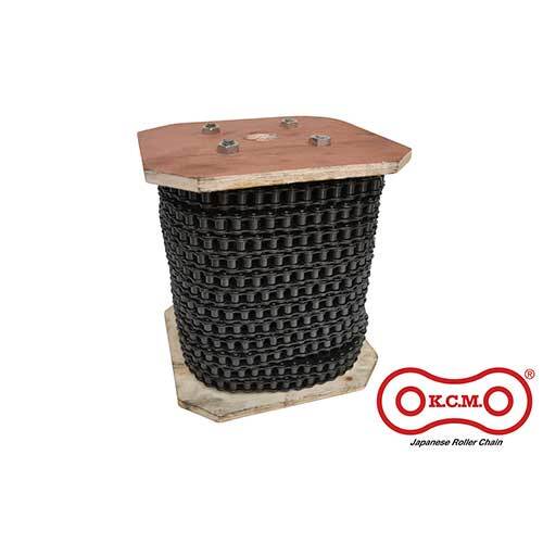 KCM 80H ASA Roller Chain H-Type Simplex 1" Pitch - Box of 50 Foot1