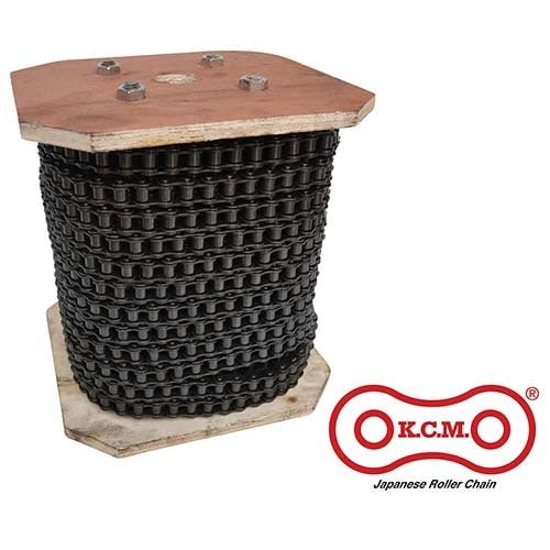 KCM ASA Roller Chain H - Type Simplex (100 Foot) - AIMS Industrial Supplies
