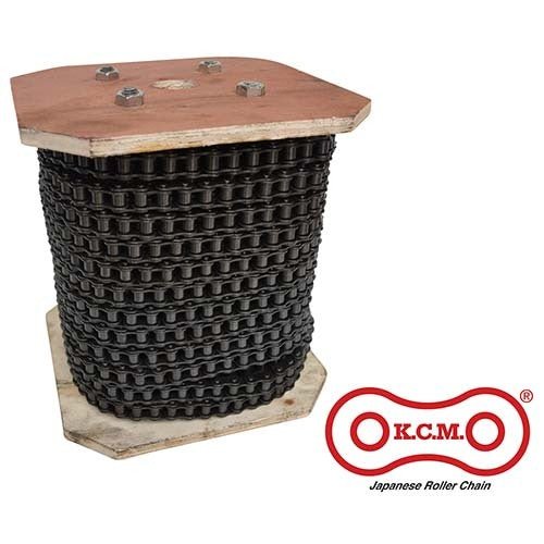 KCM ASA Roller Chain Simplex (100 Foot) - AIMS Industrial Supplies