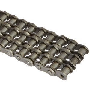 KCM ASA Roller Chain Triplex - Steel - Box of 10 Foot - AIMS Industrial Supplies