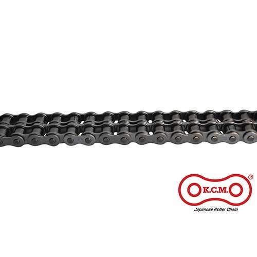 KCM BS Roller Chain Duplex - Stainless Steel - Box of 10 Foot - AIMS Industrial Supplies