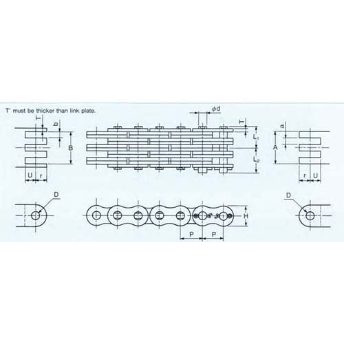 KCM Leaf Chain  BL Series2