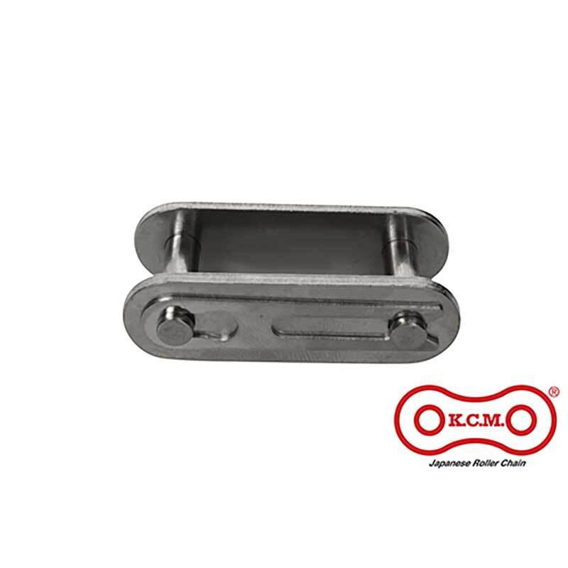 KCM Roller Chain Connecting Link Double Pitch Nickel Plated - AIMS Industrial Supplies