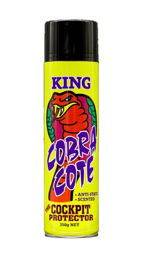 King Cobra Cote Vinyl Protectant Black Aqua 350g - AIMS Industrial Supplies