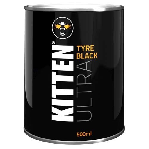 Kitten Ultra Tyre Black 500ml - 19123 - AIMS Industrial Supplies