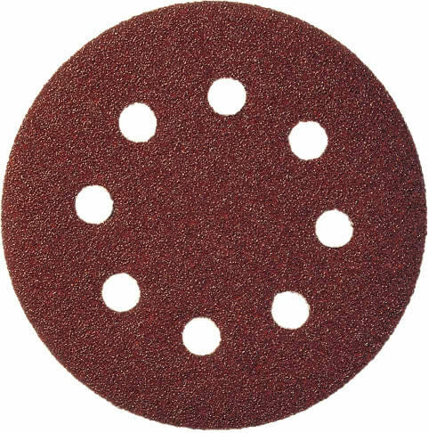 Klingspor 125mm Hook & Loop Sanding Disc GLS5 Hole 60 Grit 50pc 89488