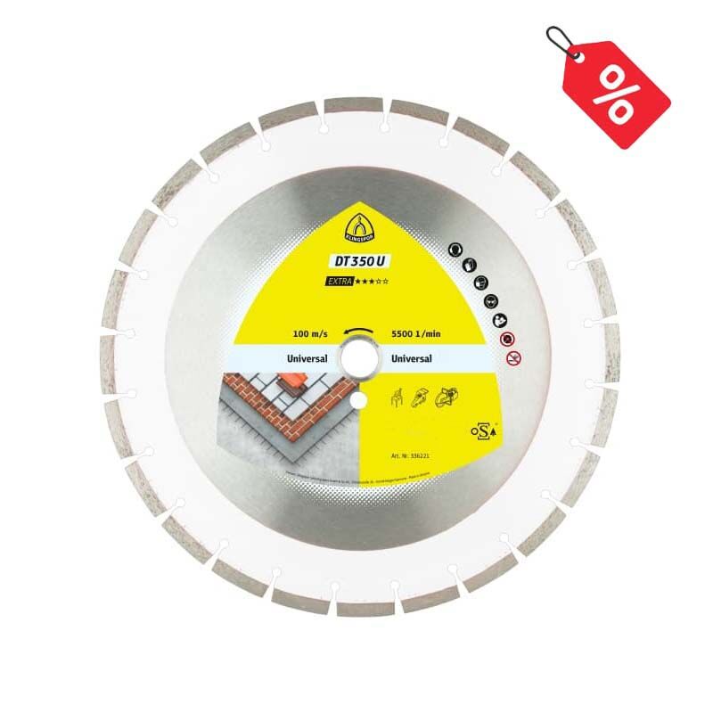 Klingspor 400 x 25.4mm Diamond Cutting Blade DT 350 U Extra - 347486