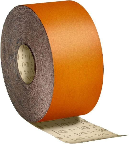 Klingspor Aluminium Oxide Sandpaper Roll B-Paper PL31B - AIMS Industrial Supplies