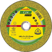 Klingspor Cut-Off Wheel (Extra) Medium Grit for Stone, Concrete C24EX - AIMS Industrial Supplies