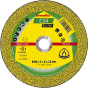 Klingspor Cut-Off Wheel (Extra) Medium Grit for Stone, Concrete C24EX1