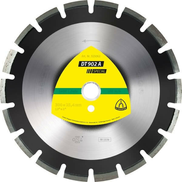 Klingspor Diamond Bladed Turbo Edge 350mm x 3.2 x 25.4 Bore 325094 - AIMS Industrial Supplies