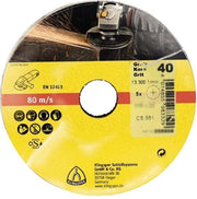 Klingspor D.I.Y. Range Al. Oxide Fibre Disc for Steel, Metals CS561 - AIMS Industrial Supplies