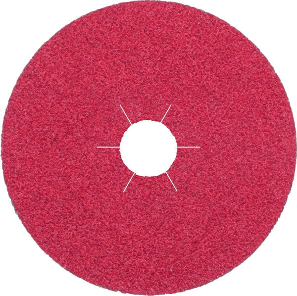 Klingspor Fibre Disc Ceramic 80 Grit 125mm x 22mm Box of 25 330490