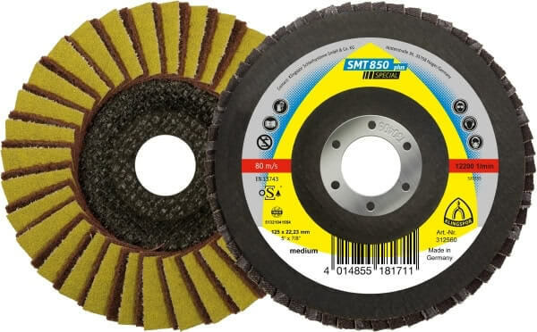 Klingspor Flap Disc Non-Woven Medium 125mm x 22.23mm Bore Box of 5 312560