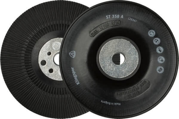 Klingspor Ribbed Backing Pad for Fibre Disc ST358A1