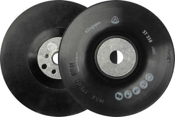 Klingspor Smooth Backing Pad for Fibre Disc ST358 - AIMS Industrial Supplies