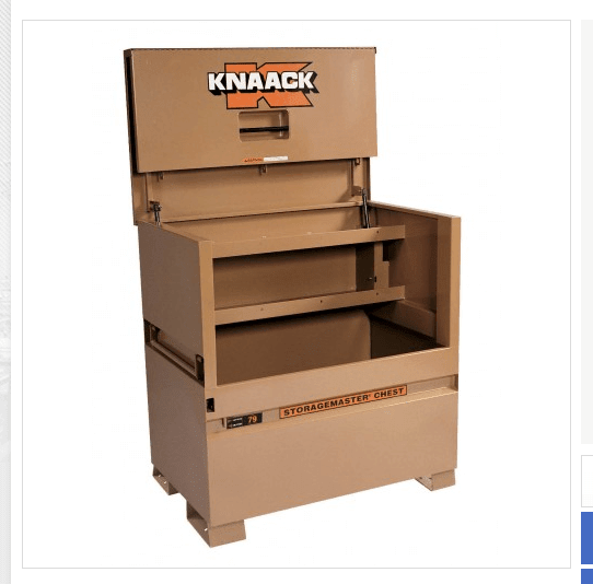 Knaack Storagemaster Chest Tool Storage K90 72" x 49" - AIMS Industrial Supplies