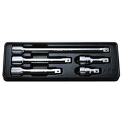 Ko-Ken 1/2" Drive Extension Bar Set 50 - 250mm, 5 Pieces - KOPK4760/5 - AIMS Industrial Supplies