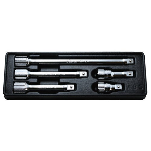 Ko-Ken 1/2" Drive Extension Bar Set 50 - 250mm, 5 Pieces - KOPK4760/51