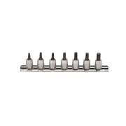 Ko-Ken 1/4" Drive (T10 - T40) On Rail Socket Set, 7Pcs - KORS2025/7-L28 - AIMS Industrial Supplies