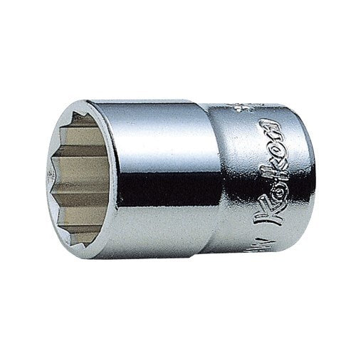 Ko-Ken 3/8" Drive 12Pt Socket 3/8" BSW - KO3405W12